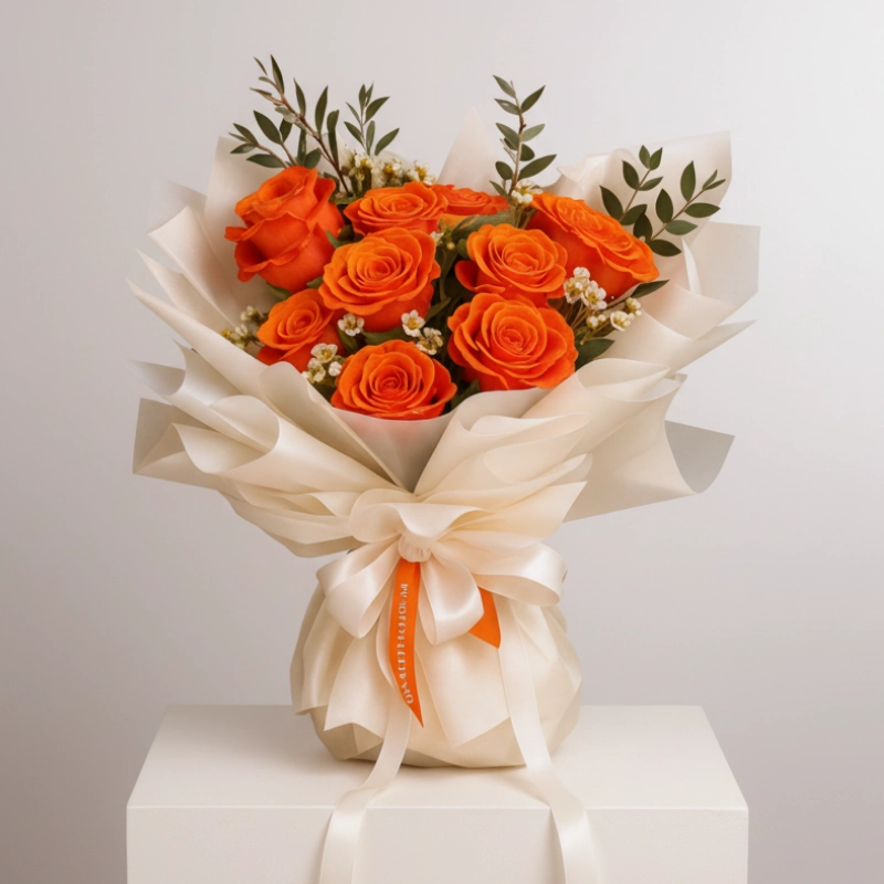 Orange Radiant Bouquet